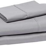 Amazon Basics Lightweight Super Soft Easy Care Microfiber Bed Sheet Set with 14-inch Deep Pockets - Twin XL, Dark Gray