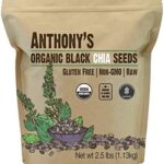 Anthony's Organic Chia Seed, 2.5 lb, Gluten Free, Vegan, Keto Friendly