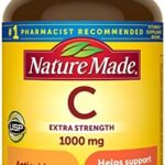 Nature Made Vitamin C 1000 mg, Dietary Supplement for Immune Support, 100 Tablets, 100 Day Supply