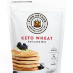 King Arthur, Keto Wheat Pancake Mix, Sourced Non-GMO, Certified Kosher, Keto Friendly, 12 Oz, Packaging May Vary