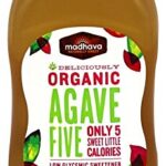 Madhava Natural Sweeteners Organic Agave Five Nectar, 16 Ounce ( 2 Pack )