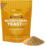 Non Fortified Nutritional Yeast Flakes, Whole Foods Based Protein Powder, Vegan, Gluten Free, Vitamins B, Beta-glucans, and All 18 Amino Acids (24 oz.)