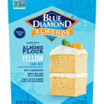 Blue Diamond Almonds Gluten-Free Flour Baking Mix, Yellow Cake, Multicolor, 12.2 Oz