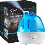 AquaOasis™ Cool Mist Humidifier (2.2L Water Tank) Quiet Ultrasonic Humidifiers for Bedroom & Large room - Adjustable -360 Rotation Nozzle, Auto-Shut Off, Humidifiers for Babies Nursery & Whole House