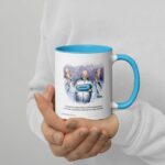 Insulin Suppository Cartoon Humor Mug With Color Inside